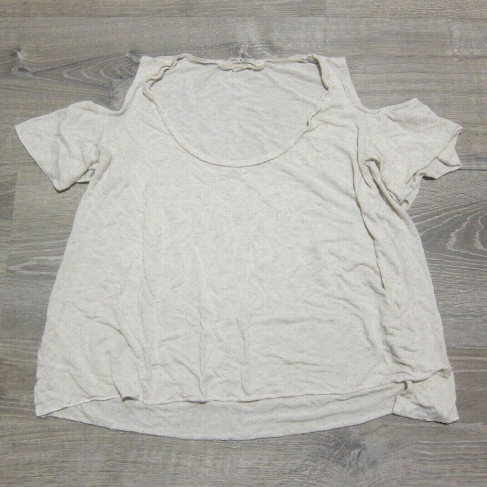 Project Social T x Urban Outfitters Cold Shoulder T Shirt sz XS